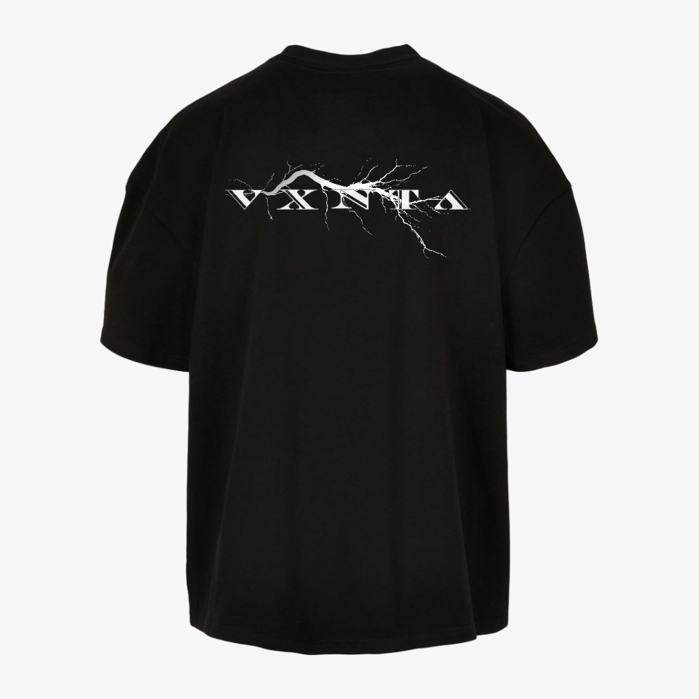 VXNTA - Pulse Lightning Oversized T-shirt