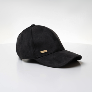 VXNTA Gold Logo Cap - Black