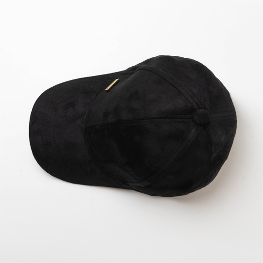 VXNTA Gold Logo Cap - Black